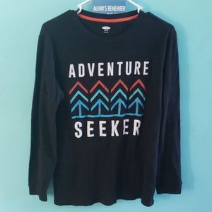 Boys XXL Old navy thermal long sleeved t shirt.